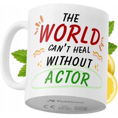 OEM Mug Humoristique Pour Acteur, Avec Texte Amusant Et Design Graphique, Idéal Pour Les Anniversaires, Les Fêtes Et Les Occasions Spéciales. Mug Premium Pour La Maison, Le Bureau Et Le Travail. Blanc, 33 - Publicité OEM Mug Humoristique Pour Acteur, Avec Texte Amusant Et Design Graphique, Idéal Pour Les Anniversaires, Les Fêtes Et Les Occasions Spéciales. Mug Premium Pour La Maison, Le Bureau Et Le Travail. Blanc, 33 - Publicité