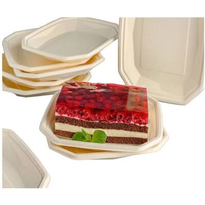 OEM 25 Assiettes Jetables, En Fibres De Cellulose, Biodégradables, Crème Naturel, Résistantes À La Chaleur, Pour Événements Et Pique-niques - Publicité OEM 25 Assiettes Jetables, En Fibres De Cellulose, Biodégradables, Crème Naturel, Résistantes À La Chaleur, Pour Événements Et Pique-niques - Publicité