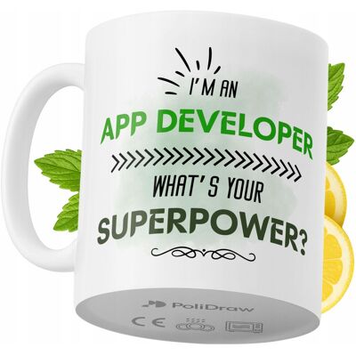 OEM Mug Humoristique Pour Développeur D'Applications, Avec Un Texte Amusant Et Un Design Graphique Original. Idéal Pour Les Anniversaires, Les Fêtes Et Les Occasions Spéciales. Mug Premium Pour La Maison, - Publicité OEM Mug Humoristique Pour Développeur D'Applications, Avec Un Texte Amusant Et Un Design Graphique Original. Idéal Pour Les Anniversaires, Les Fêtes Et Les Occasions Spéciales. Mug Premium Pour La Maison, - Publicité