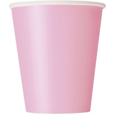 OEM 8 Gobelets Roses, Carton Résistant, 27 Cl, Usage Festif Et Quotidien - Publicité OEM 8 Gobelets Roses, Carton Résistant, 27 Cl, Usage Festif Et Quotidien - Publicité