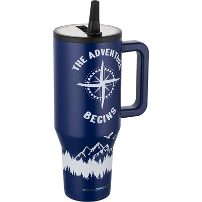 OEM Mug Isotherme En Acier Inoxydable Power 1,1 L - Publicité OEM Mug Isotherme En Acier Inoxydable Power 1,1 L - Publicité