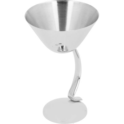 MCKENSA Verre À Cocktail Martini 150 Ml En Acier Inoxydable Plaqué Cuivre, Verre À Vin, Accessoires De Bar, Couleur Acier Inoxydable - Publicité MCKENSA Verre À Cocktail Martini 150 Ml En Acier Inoxydable Plaqué Cuivre, Verre À Vin, Accessoires De Bar, Couleur Acier Inoxydable - Publicité