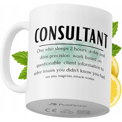 OEM Mug Humoristique Pour Consultant, Avec Texte Amusant Et Design Graphique, Idéal Pour Les Anniversaires, Les Fêtes Et Les Jours Fériés. Mug Premium Pour Occasions Spéciales, À La Maison Ou Au Bureau. B - Publicité OEM Mug Humoristique Pour Consultant, Avec Texte Amusant Et Design Graphique, Idéal Pour Les Anniversaires, Les Fêtes Et Les Jours Fériés. Mug Premium Pour Occasions Spéciales, À La Maison Ou Au Bureau. B - Publicité