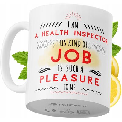 OEM Mug Humoristique Pour Inspecteur Sanitaire, Avec Texte Amusant Et Design Graphique. Idéal Pour Les Anniversaires, Les Fêtes Et Les Jours Fériés. Mug Premium Pour Toutes Les Occasions Spéciales, À La M - Publicité OEM Mug Humoristique Pour Inspecteur Sanitaire, Avec Texte Amusant Et Design Graphique. Idéal Pour Les Anniversaires, Les Fêtes Et Les Jours Fériés. Mug Premium Pour Toutes Les Occasions Spéciales, À La M - Publicité
