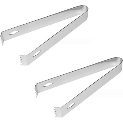 Lot De 2 Petites Pinces En Acier Inoxydable, 15 Cm, Pour La Cuisine, La Salade, Le Bar, Argent-aquaforge - Publicité Lot De 2 Petites Pinces En Acier Inoxydable, 15 Cm, Pour La Cuisine, La Salade, Le Bar, Argent-aquaforge - Publicité