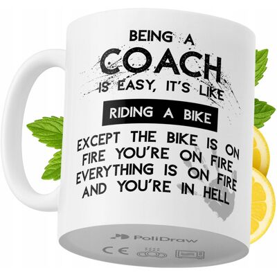 OEM Mug Humoristique Pour Coach, Avec Un Texte Amusant Et Un Design Graphique Original. Idéal Pour Les Anniversaires, Les Fêtes Et Les Occasions Spéciales. Mug Premium Pour La Maison, Le Bureau Et Le Trav - Publicité OEM Mug Humoristique Pour Coach, Avec Un Texte Amusant Et Un Design Graphique Original. Idéal Pour Les Anniversaires, Les Fêtes Et Les Occasions Spéciales. Mug Premium Pour La Maison, Le Bureau Et Le Trav - Publicité