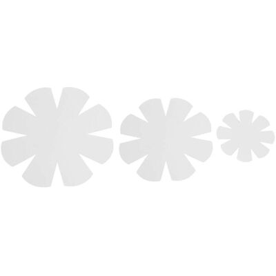 FLAMMKRAFT 3 Gabarits De Couture Pour Bols En Tissu Pet, Motif De Bol En Forme De Fleur, Pochoir Pour La Confection Artisanale - Publicité FLAMMKRAFT 3 Gabarits De Couture Pour Bols En Tissu Pet, Motif De Bol En Forme De Fleur, Pochoir Pour La Confection Artisanale - Publicité