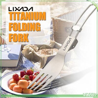 OEM Fourchette Pliante En Titane - Fafeicy - Lixada - Ultralégère - Pliable - Anti-corrosion - Publicité OEM Fourchette Pliante En Titane - Fafeicy - Lixada - Ultralégère - Pliable - Anti-corrosion - Publicité