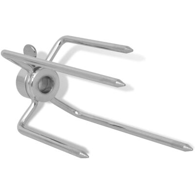 DESIGN IN Fourchettes De Broche 2 Pcs Acier - Publicité DESIGN IN Fourchettes De Broche 2 Pcs Acier - Publicité