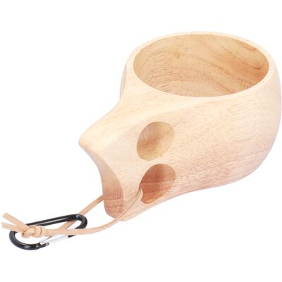 MCKENSA Mug En Bois Portable Et Léger Avec Anse Et Boucle De Suspension, Idéal Pour Le Lait Et Le Café (type A). Publicité MCKENSA Mug En Bois Portable Et Léger Avec Anse Et Boucle De Suspension, Idéal Pour Le Lait Et Le Café (type A). Publicité