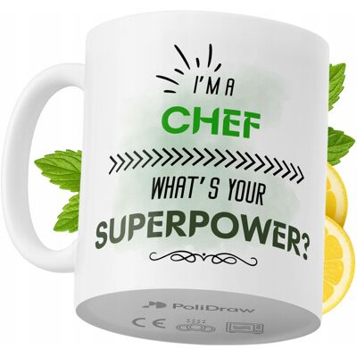 OEM Mug Humoristique Pour Chef, Avec Un Texte Amusant Et Un Design Graphique Original. Idéal Pour Les Anniversaires, Les Fêtes Et Les Occasions Spéciales. Mug Premium Pour La Maison, Le Bureau Et Le Trava - Publicité OEM Mug Humoristique Pour Chef, Avec Un Texte Amusant Et Un Design Graphique Original. Idéal Pour Les Anniversaires, Les Fêtes Et Les Occasions Spéciales. Mug Premium Pour La Maison, Le Bureau Et Le Trava - Publicité