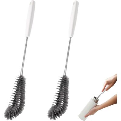 SANS MARQUE Lot De 2 Brosses De Nettoyage De Bouteilles De 40,6 Cm De Long – Idéal Pour Les Verres À Café, Les Casseroles, Les Tasses À Lait, Les Tasses, Les Bouteilles De Vin Et Les Biberons (noir) - Publicité SANS MARQUE Lot De 2 Brosses De Nettoyage De Bouteilles De 40,6 Cm De Long – Idéal Pour Les Verres À Café, Les Casseroles, Les Tasses À Lait, Les Tasses, Les Bouteilles De Vin Et Les Biberons (noir) - Publicité