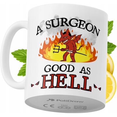 OEM Mug Humoristique Pour Chirurgien, Avec Texte Amusant Et Design Graphique. Idéal Pour Les Anniversaires, Les Fêtes Et Les Occasions Spéciales. Mug Premium Pour La Maison, Le Bureau Et Le Travail. Blanc - Publicité OEM Mug Humoristique Pour Chirurgien, Avec Texte Amusant Et Design Graphique. Idéal Pour Les Anniversaires, Les Fêtes Et Les Occasions Spéciales. Mug Premium Pour La Maison, Le Bureau Et Le Travail. Blanc - Publicité