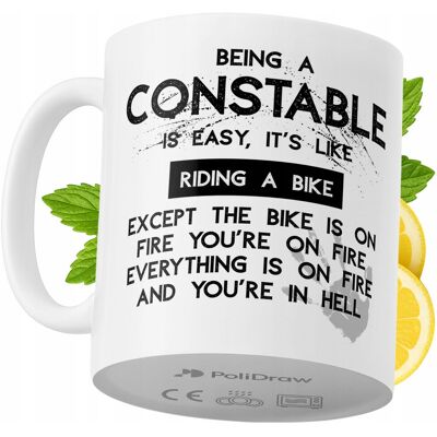 OEM Mug Humoristique « Agent De Police » Avec Texte Amusant Et Design Graphique. Idéal Pour Les Anniversaires, Les Fêtes Et Les Jours Fériés. Mug Premium Pour Toutes Les Occasions Spéciales, À La Maison O - Publicité OEM Mug Humoristique « Agent De Police » Avec Texte Amusant Et Design Graphique. Idéal Pour Les Anniversaires, Les Fêtes Et Les Jours Fériés. Mug Premium Pour Toutes Les Occasions Spéciales, À La Maison O - Publicité