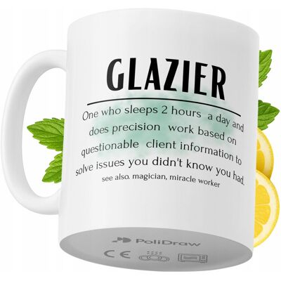 OEM Mug Humoristique Pour Vitrier, Avec Un Texte Amusant Et Un Design Graphique Original. Idéal Pour Les Anniversaires, Les Fêtes Et Les Occasions Spéciales. Mug Premium Pour La Maison, Le Bureau Et Le Tr - Publicité OEM Mug Humoristique Pour Vitrier, Avec Un Texte Amusant Et Un Design Graphique Original. Idéal Pour Les Anniversaires, Les Fêtes Et Les Occasions Spéciales. Mug Premium Pour La Maison, Le Bureau Et Le Tr - Publicité