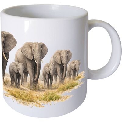 OEM Mug En Céramique Eléphants 35 Cl Cbkréation - Publicité OEM Mug En Céramique Eléphants 35 Cl Cbkréation - Publicité