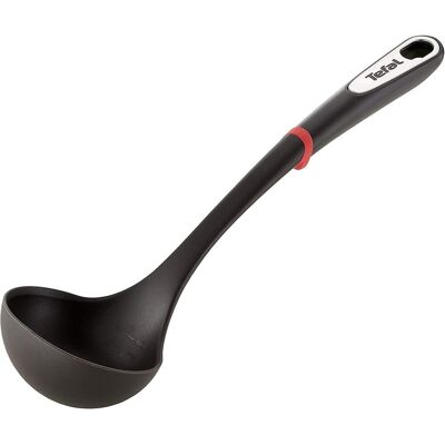 OEM 1 Louche, Plastique, Anneau Silicone Anti-chaleur, Manche Insert Inox, Compatible Lave-vaisselle, Cuisine - Publicité OEM 1 Louche, Plastique, Anneau Silicone Anti-chaleur, Manche Insert Inox, Compatible Lave-vaisselle, Cuisine - Publicité