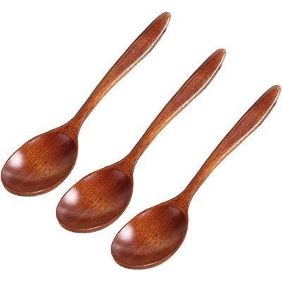 OEM 3 Cuillère À Miel,cuillère En Bois Naturel,texture Lisse,ustensile Cuisine,cuillère À Thé Café Sucre - Publicité OEM 3 Cuillère À Miel,cuillère En Bois Naturel,texture Lisse,ustensile Cuisine,cuillère À Thé Café Sucre - Publicité