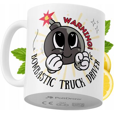 OEM Mug Humoristique Pour Chauffeur Routier, Avec Un Texte Amusant Et Un Design Graphique Original. Idéal Pour Les Anniversaires, Les Fêtes Et Les Occasions Spéciales. Mug Premium Pour La Maison, Le Burea - Publicité OEM Mug Humoristique Pour Chauffeur Routier, Avec Un Texte Amusant Et Un Design Graphique Original. Idéal Pour Les Anniversaires, Les Fêtes Et Les Occasions Spéciales. Mug Premium Pour La Maison, Le Burea - Publicité