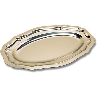 OEM 1 Plat 500 X 325 Mm, Ovale, En Acier Inoxydable 18 % Poli-glace, Pour Service À Table Et Présentation Gastronomique - Publicité OEM 1 Plat 500 X 325 Mm, Ovale, En Acier Inoxydable 18 % Poli-glace, Pour Service À Table Et Présentation Gastronomique - Publicité