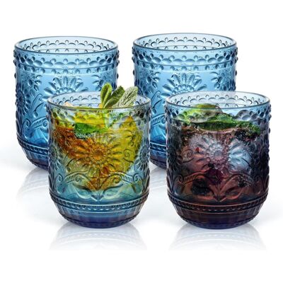 OEM Lot De 4 Verres À Cocktail,360 Ml,multicolore,empilables,passe Au Lave-vaisselle,usage Quotidien - Publicité OEM Lot De 4 Verres À Cocktail,360 Ml,multicolore,empilables,passe Au Lave-vaisselle,usage Quotidien - Publicité