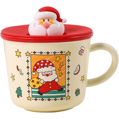 XISRENS Tasse De Noël Père Noël, Tasse À Café De Noël En Céramique, Ensemble De Tasses De Noël, Tasse À Café D'Automne, Tasse À Café En Céramique, Grande Tasse À Thé Pour Café, Chocolat Chaud (rouge) - Publicité XISRENS Tasse De Noël Père Noël, Tasse À Café De Noël En Céramique, Ensemble De Tasses De Noël, Tasse À Café D'Automne, Tasse À Café En Céramique, Grande Tasse À Thé Pour Café, Chocolat Chaud (rouge) - Publicité