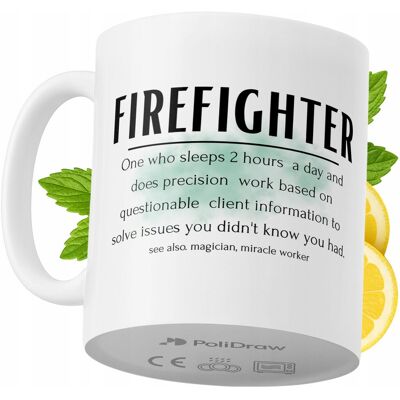 OEM Mug Humoristique Pour Pompier, Avec Un Texte Amusant Et Un Design Graphique Original. Idéal Pour Les Anniversaires, Les Fêtes Et Les Occasions Spéciales. Mug Premium Pour La Maison, Le Bureau Et Le Tr - Publicité OEM Mug Humoristique Pour Pompier, Avec Un Texte Amusant Et Un Design Graphique Original. Idéal Pour Les Anniversaires, Les Fêtes Et Les Occasions Spéciales. Mug Premium Pour La Maison, Le Bureau Et Le Tr - Publicité