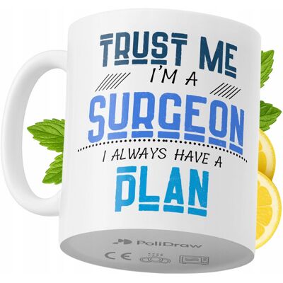 OEM Mug Humoristique Pour Chirurgien, Avec Texte Amusant Et Design Graphique. Idéal Pour Les Anniversaires, Les Fêtes Et Les Occasions Spéciales. Mug Premium Pour La Maison, Le Bureau Et Le Travail. Blanc - Publicité OEM Mug Humoristique Pour Chirurgien, Avec Texte Amusant Et Design Graphique. Idéal Pour Les Anniversaires, Les Fêtes Et Les Occasions Spéciales. Mug Premium Pour La Maison, Le Bureau Et Le Travail. Blanc - Publicité