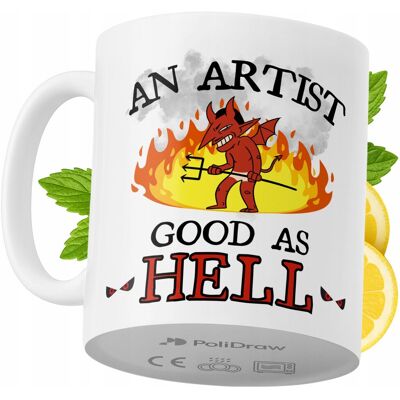 OEM Mug Humoristique Pour Artiste, Avec Un Texte Amusant Et Un Design Graphique Original. Idéal Pour Les Anniversaires, Les Fêtes Et Les Occasions Spéciales. Mug Premium Pour La Maison, Le Bureau Et Le Tr - Publicité OEM Mug Humoristique Pour Artiste, Avec Un Texte Amusant Et Un Design Graphique Original. Idéal Pour Les Anniversaires, Les Fêtes Et Les Occasions Spéciales. Mug Premium Pour La Maison, Le Bureau Et Le Tr - Publicité