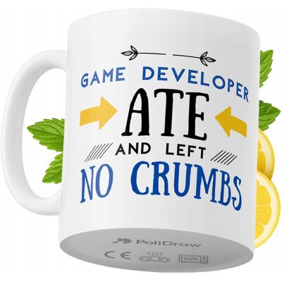 OEM Mug Humoristique Pour Développeur De Jeux Vidéo, Avec Un Texte Amusant Et Un Design Graphique Original. Idéal Pour Les Anniversaires, Les Fêtes Et Les Occasions Spéciales. Mug Premium Pour La Maison, - Publicité OEM Mug Humoristique Pour Développeur De Jeux Vidéo, Avec Un Texte Amusant Et Un Design Graphique Original. Idéal Pour Les Anniversaires, Les Fêtes Et Les Occasions Spéciales. Mug Premium Pour La Maison, - Publicité