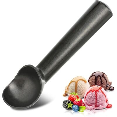 OEM Cuillère À Glace, 17,8 Cm Antiadhésive Antigel Monobloc En Aluminium, Cuillère Doseuse, Conception Robuste Et Durable, Facile À Nettoyer, Pour Gelato, Pâte À Biscuits, Sorbet, Amande (noir) - Publicité OEM Cuillère À Glace, 17,8 Cm Antiadhésive Antigel Monobloc En Aluminium, Cuillère Doseuse, Conception Robuste Et Durable, Facile À Nettoyer, Pour Gelato, Pâte À Biscuits, Sorbet, Amande (noir) - Publicité
