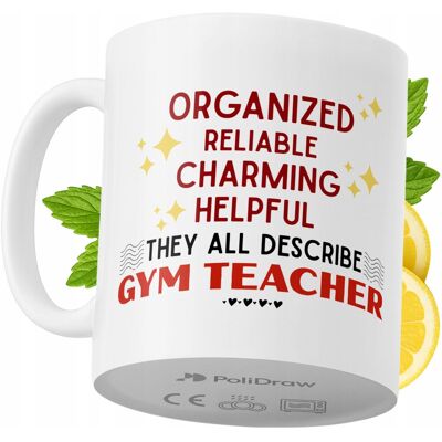 OEM Mug Humoristique Pour Prof De Gym, Avec Un Texte Amusant Et Un Design Graphique Original. Idéal Pour Les Anniversaires, Les Fêtes Et Les Jours Fériés. Mug Premium Pour Toutes Les Occasions Spéciales, - Publicité OEM Mug Humoristique Pour Prof De Gym, Avec Un Texte Amusant Et Un Design Graphique Original. Idéal Pour Les Anniversaires, Les Fêtes Et Les Jours Fériés. Mug Premium Pour Toutes Les Occasions Spéciales, - Publicité