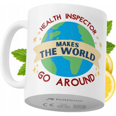 OEM Mug Humoristique Pour Inspecteur Sanitaire, Avec Texte Amusant Et Design Graphique. Idéal Pour Les Anniversaires, Les Fêtes Et Les Jours Fériés. Mug Premium Pour Toutes Les Occasions Spéciales, À La M - Publicité OEM Mug Humoristique Pour Inspecteur Sanitaire, Avec Texte Amusant Et Design Graphique. Idéal Pour Les Anniversaires, Les Fêtes Et Les Jours Fériés. Mug Premium Pour Toutes Les Occasions Spéciales, À La M - Publicité