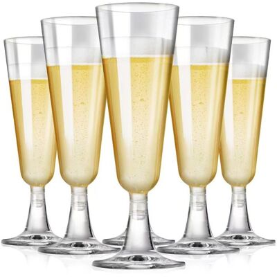 HONORNIC Lot De 50 Verres À Vin En Plastique De 150 Ml, Verres À Champagne, Indispensables Pour Les Fêtes Et Carnavals. Publicité HONORNIC Lot De 50 Verres À Vin En Plastique De 150 Ml, Verres À Champagne, Indispensables Pour Les Fêtes Et Carnavals. Publicité