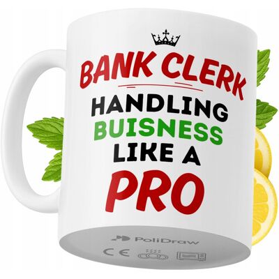 OEM Mug Humoristique Pour Employé De Banque, Avec Un Texte Amusant Et Un Design Graphique Original. Idéal Pour Les Anniversaires, Les Fêtes Et Les Occasions Spéciales. Mug Premium Pour La Maison, Le Burea - Publicité OEM Mug Humoristique Pour Employé De Banque, Avec Un Texte Amusant Et Un Design Graphique Original. Idéal Pour Les Anniversaires, Les Fêtes Et Les Occasions Spéciales. Mug Premium Pour La Maison, Le Burea - Publicité