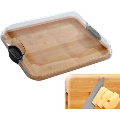 GRASSLIN 1 Plateau À Charcuterie, Bois, 38,1x27,94cm, Couvercle, Transport, Mariage, Anniversaire - Publicité GRASSLIN 1 Plateau À Charcuterie, Bois, 38,1x27,94cm, Couvercle, Transport, Mariage, Anniversaire - Publicité