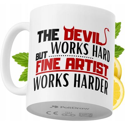 OEM Mug Humoristique Pour Artiste, Avec Un Texte Amusant Et Un Design Graphique Original. Idéal Pour Les Anniversaires, Les Fêtes Et Les Occasions Spéciales. Mug Premium Pour La Maison, Le Bureau Et Le Tr - Publicité OEM Mug Humoristique Pour Artiste, Avec Un Texte Amusant Et Un Design Graphique Original. Idéal Pour Les Anniversaires, Les Fêtes Et Les Occasions Spéciales. Mug Premium Pour La Maison, Le Bureau Et Le Tr - Publicité