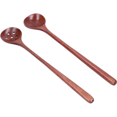 MCKENSA Lot De 2 Cuillères En Bois À Long Manche Droit, Ustensile De Cuisine Pour Tasses, Assiettes Et Bols. Publicité MCKENSA Lot De 2 Cuillères En Bois À Long Manche Droit, Ustensile De Cuisine Pour Tasses, Assiettes Et Bols. Publicité