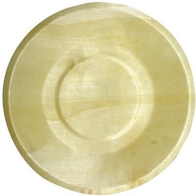 OEM 100 Assiettes En Bois, Diamètre 215 Mm, Écologiques Et Réutilisables, Pour Événements Festifs Et Restauration Légère - Publicité OEM 100 Assiettes En Bois, Diamètre 215 Mm, Écologiques Et Réutilisables, Pour Événements Festifs Et Restauration Légère - Publicité