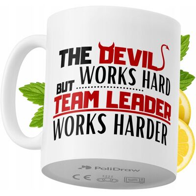 OEM Mug Humoristique Pour Chef D'Équipe, Avec Un Texte Amusant Et Un Design Graphique Original. Idéal Pour Les Anniversaires, Les Fêtes Et Les Occasions Spéciales. Mug Premium Pour La Maison, Le Bureau Et - Publicité OEM Mug Humoristique Pour Chef D'Équipe, Avec Un Texte Amusant Et Un Design Graphique Original. Idéal Pour Les Anniversaires, Les Fêtes Et Les Occasions Spéciales. Mug Premium Pour La Maison, Le Bureau Et - Publicité