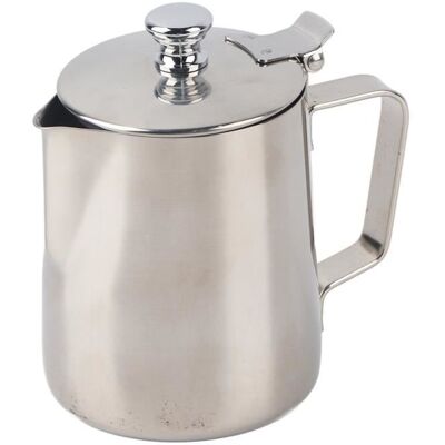 OEM Pichet À Lait - Fafeicy - Huj - 350 Ml - Bec Incurvé 120° - Acier Inoxydable Poli - Publicité OEM Pichet À Lait - Fafeicy - Huj - 350 Ml - Bec Incurvé 120° - Acier Inoxydable Poli - Publicité