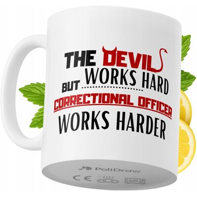OEM Mug Humoristique Pour Agent Correctionnel, Avec Texte Amusant Et Design Graphique. Idéal Pour Les Anniversaires, Les Fêtes Et Les Jours Fériés. Mug Premium Pour Occasions Spéciales, À La Maison Ou Au - Publicité OEM Mug Humoristique Pour Agent Correctionnel, Avec Texte Amusant Et Design Graphique. Idéal Pour Les Anniversaires, Les Fêtes Et Les Jours Fériés. Mug Premium Pour Occasions Spéciales, À La Maison Ou Au - Publicité