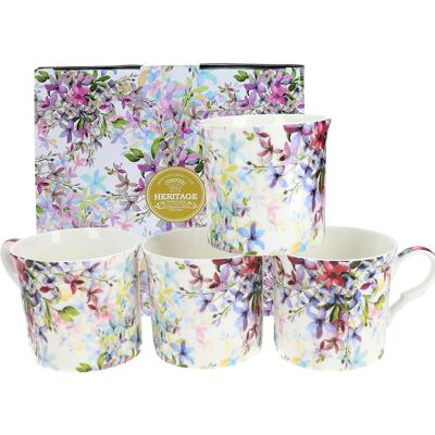 OEM Ensemble De 4 Tasses - Malvern (fbch) - Publicité OEM Ensemble De 4 Tasses - Malvern (fbch) - Publicité