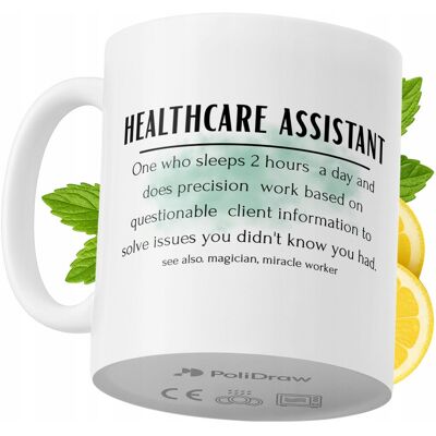 OEM Mug Humoristique Pour Aide-soignant(e) - Mug À Café/thé Avec Texte Humoristique - Idéal Pour Les Anniversaires, Les Fêtes Et Les Occasions Spéciales - Mug Premium Pour La Maison, Le Bureau Et Le Trava - Publicité OEM Mug Humoristique Pour Aide-soignant(e) - Mug À Café/thé Avec Texte Humoristique - Idéal Pour Les Anniversaires, Les Fêtes Et Les Occasions Spéciales - Mug Premium Pour La Maison, Le Bureau Et Le Trava - Publicité