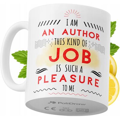 OEM Mug Humoristique Pour Auteur, Avec Texte Amusant Et Design Graphique, Idéal Pour Les Anniversaires, Les Fêtes Et Les Occasions Spéciales. Mug Premium Pour La Maison, Le Bureau Et Le Travail. Blanc, 33 - Publicité OEM Mug Humoristique Pour Auteur, Avec Texte Amusant Et Design Graphique, Idéal Pour Les Anniversaires, Les Fêtes Et Les Occasions Spéciales. Mug Premium Pour La Maison, Le Bureau Et Le Travail. Blanc, 33 - Publicité