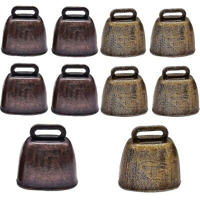OEM Cloche De Vache 10 Pièces Cloches En Cuivre En Métal Mini Cloche De Chèvre Vintage Pour Vache Cheval Mouton - Publicité OEM Cloche De Vache 10 Pièces Cloches En Cuivre En Métal Mini Cloche De Chèvre Vintage Pour Vache Cheval Mouton - Publicité