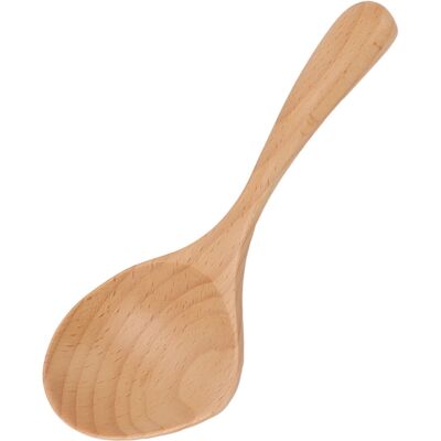 MCKENSA Cuillères En Bois Artisanales, Résistantes Aux Hautes Températures, Sûres Et Écologiques, À Long Manche, Pour La Cuisine - Publicité MCKENSA Cuillères En Bois Artisanales, Résistantes Aux Hautes Températures, Sûres Et Écologiques, À Long Manche, Pour La Cuisine - Publicité