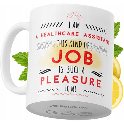 OEM Mug Humoristique Pour Aide-soignant(e) - Mug À Café/thé Avec Texte Humoristique - Idéal Pour Les Anniversaires, Les Fêtes Et Les Occasions Spéciales - Mug Premium Pour La Maison, Le Bureau Et Le Trava - Publicité OEM Mug Humoristique Pour Aide-soignant(e) - Mug À Café/thé Avec Texte Humoristique - Idéal Pour Les Anniversaires, Les Fêtes Et Les Occasions Spéciales - Mug Premium Pour La Maison, Le Bureau Et Le Trava - Publicité