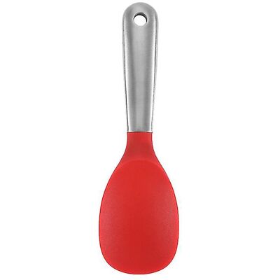 YUDO 1 Cuillère À Riz En Acier Inoxydable Et Silicone - Publicité YUDO 1 Cuillère À Riz En Acier Inoxydable Et Silicone - Publicité