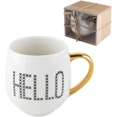 OEM Mug Florina Doré 400 Ml Nbc - Publicité OEM Mug Florina Doré 400 Ml Nbc - Publicité